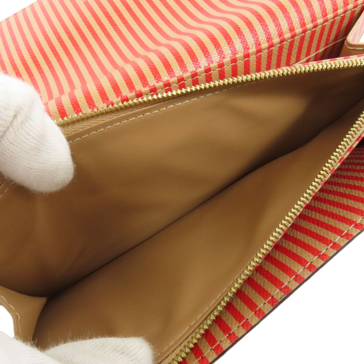 LOUIS VUITTON M60415 Portefeiulle Â· Sarah Trunk Long wallet (with coin pocket) Monogram canvas Ladies [Used]