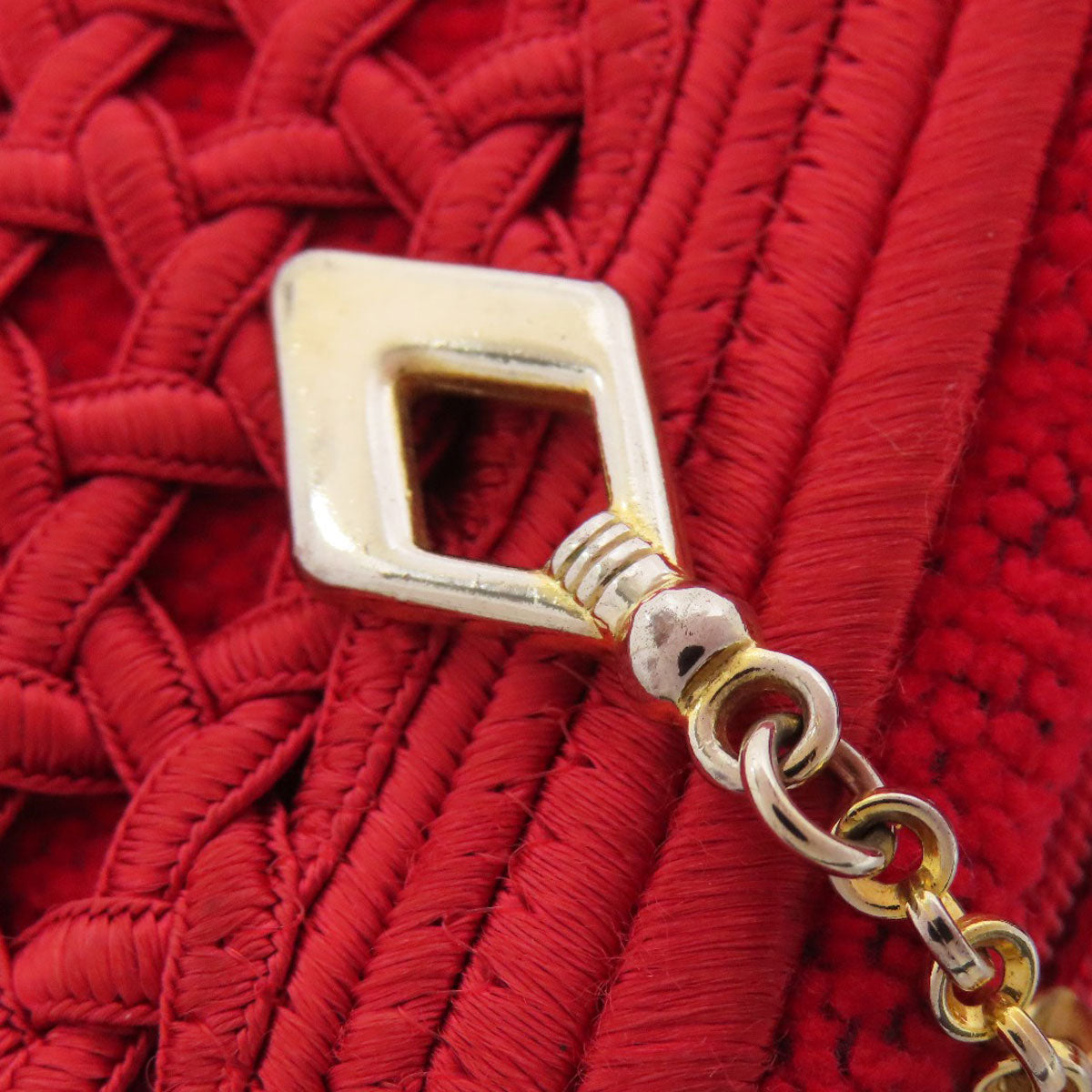 FEILER logo Handbag pile Ladies [Used]