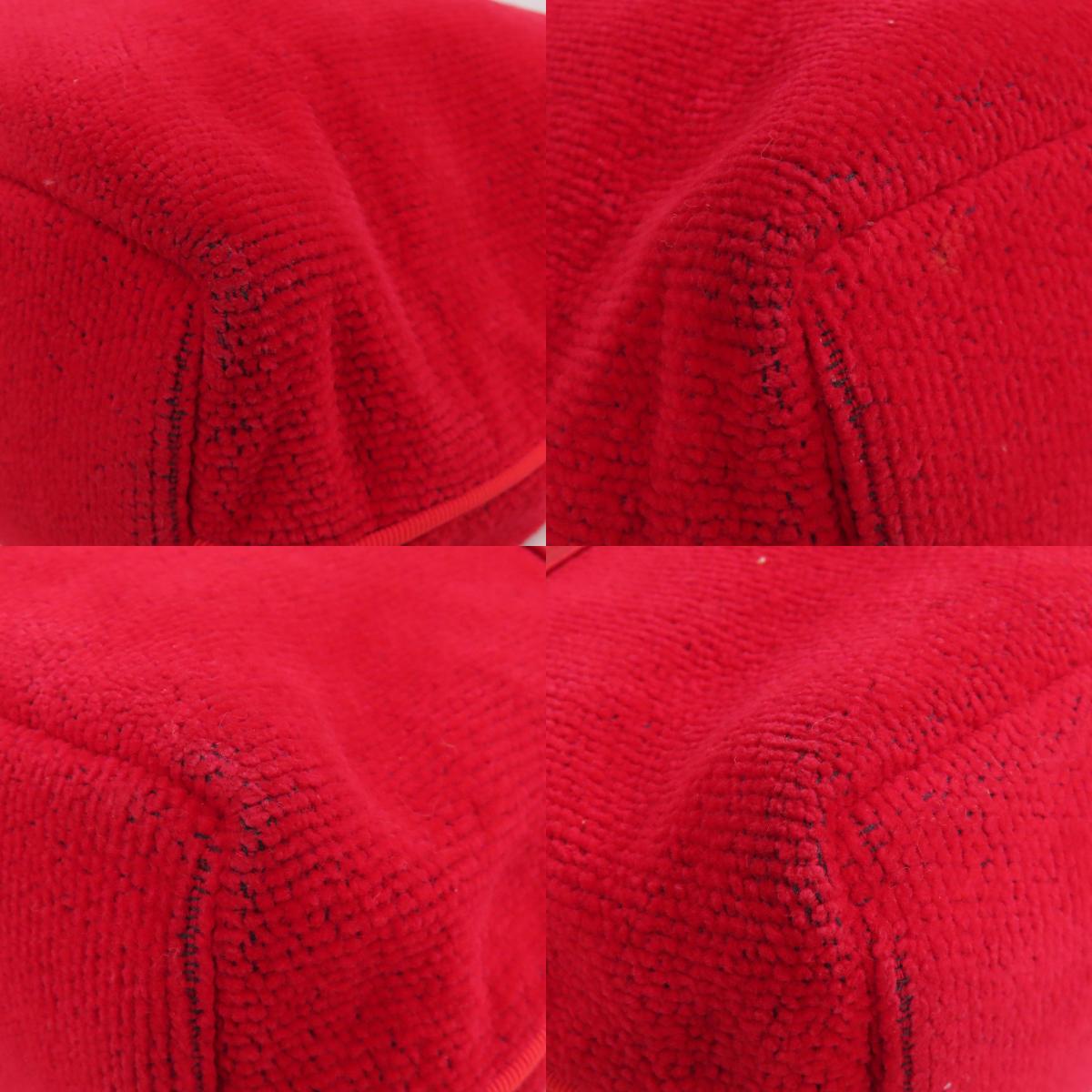 FEILER logo Handbag pile Ladies [Used]