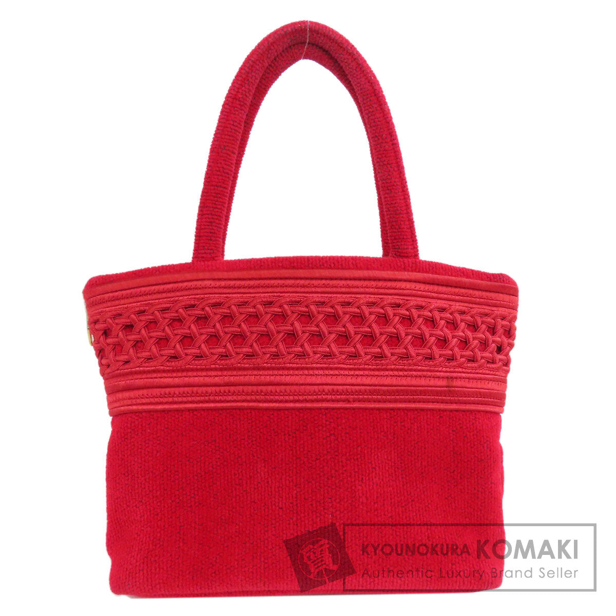 FEILER logo Handbag pile Ladies [Used]