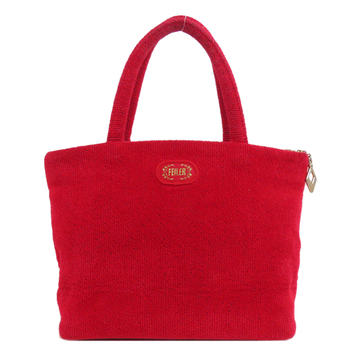 FEILER logo Handbag pile Ladies [Used]