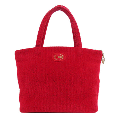 FEILER logo Handbag pile Ladies [Used]
