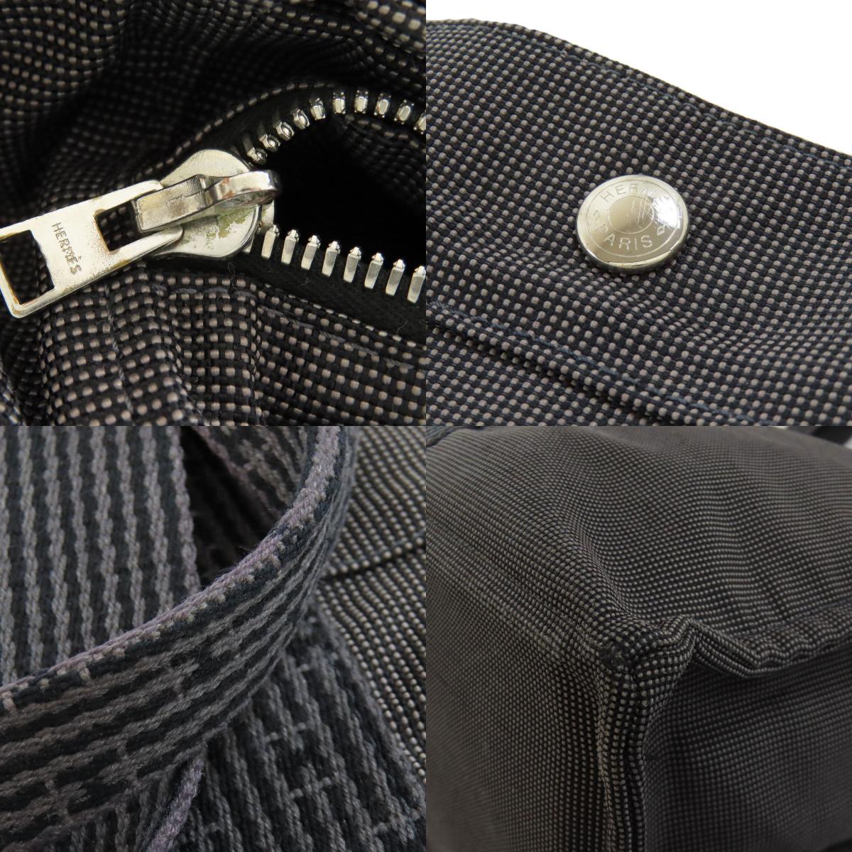 HERMES Her LineGM Tote Bag Canvas Ladies [Used]