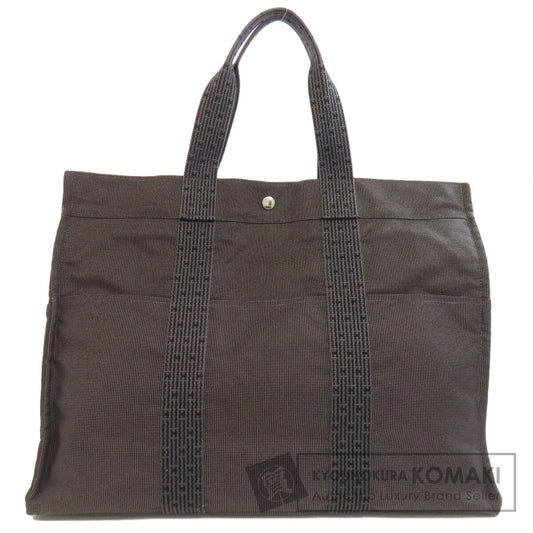 HERMES Her LineGM Tote Bag Canvas Ladies [Used]