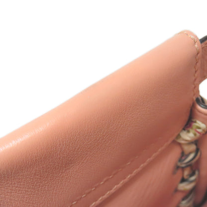 FENDI Peekaboo Ribbon Stitch 2WAY Handbag Calf Ladies [Used]