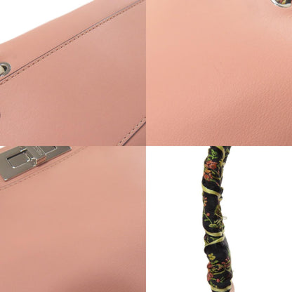 FENDI Peekaboo Ribbon Stitch 2WAY Handbag Calf Ladies [Used]