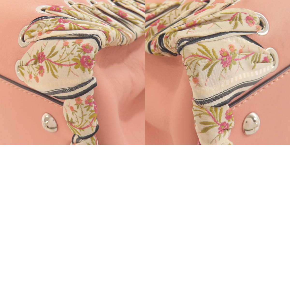 FENDI Peekaboo Ribbon Stitch 2WAY Handbag Calf Ladies [Used]