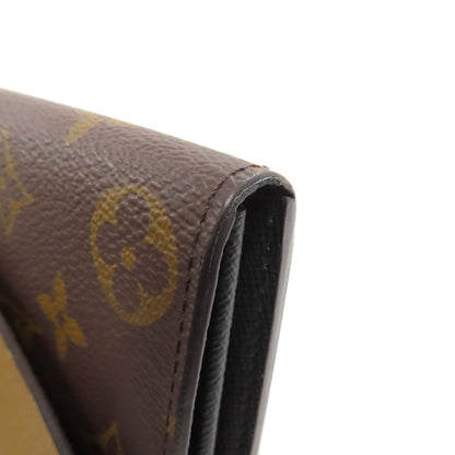 LOUIS VUITTON  M80726 Long wallet (with coin pocket) Portefeiulle Â· Sarah Monogram Giant Ladies