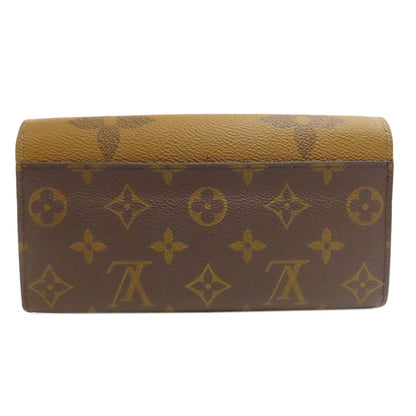 LOUIS VUITTON  M80726 Long wallet (with coin pocket) Portefeiulle Â· Sarah Monogram Giant Ladies