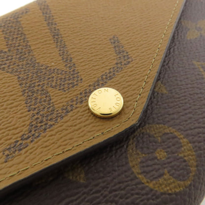 LOUIS VUITTON  M80726 Long wallet (with coin pocket) Portefeiulle Â· Sarah Monogram Giant Ladies