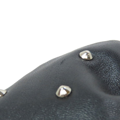 MIUMIU Studs Shoulder Bag Leather Ladies [Used]