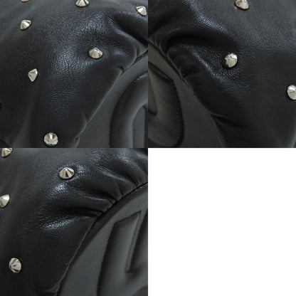 MIUMIU Studs Shoulder Bag Leather Ladies [Used]