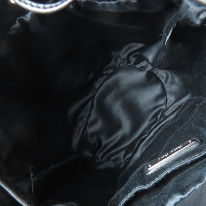 MIUMIU Studs Shoulder Bag Leather Ladies [Used]