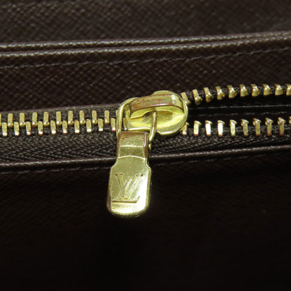 LOUIS VUITTON N60015 Zippy wallet old Long wallet (with coin pocket) Damier canvas Ladies [Used]