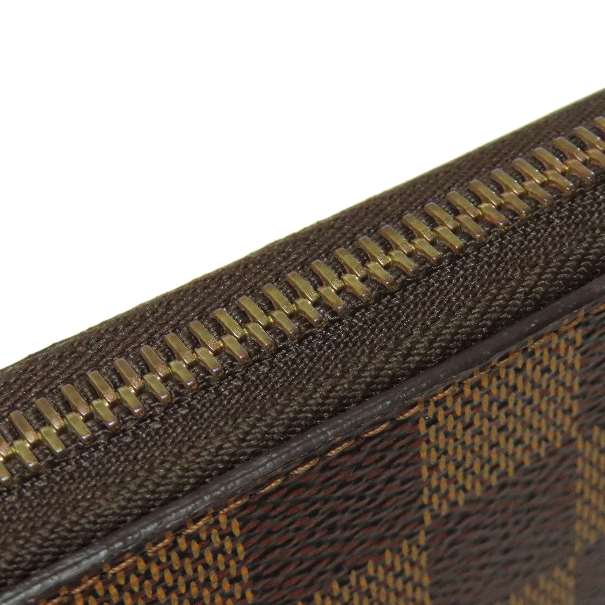 LOUIS VUITTON N60015 Zippy wallet old Long wallet (with coin pocket) Damier canvas Ladies [Used]