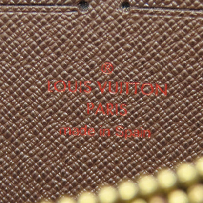 LOUIS VUITTON N60015 Zippy wallet old Long wallet (with coin pocket) Damier canvas Ladies [Used]