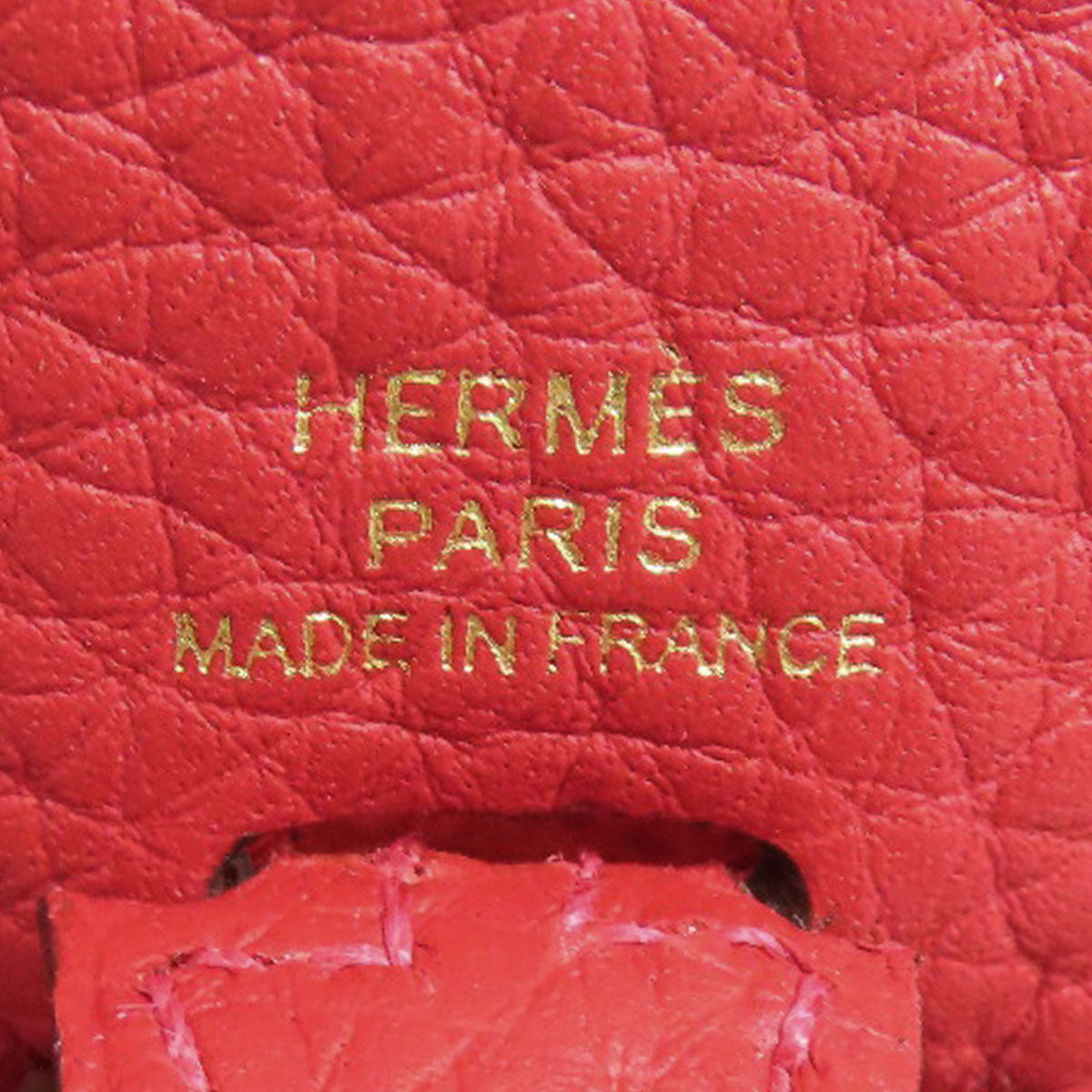 HERMES EvelyneTPM GoldHardware Shoulder Bag Taurillon Clemence Ladies [Used]