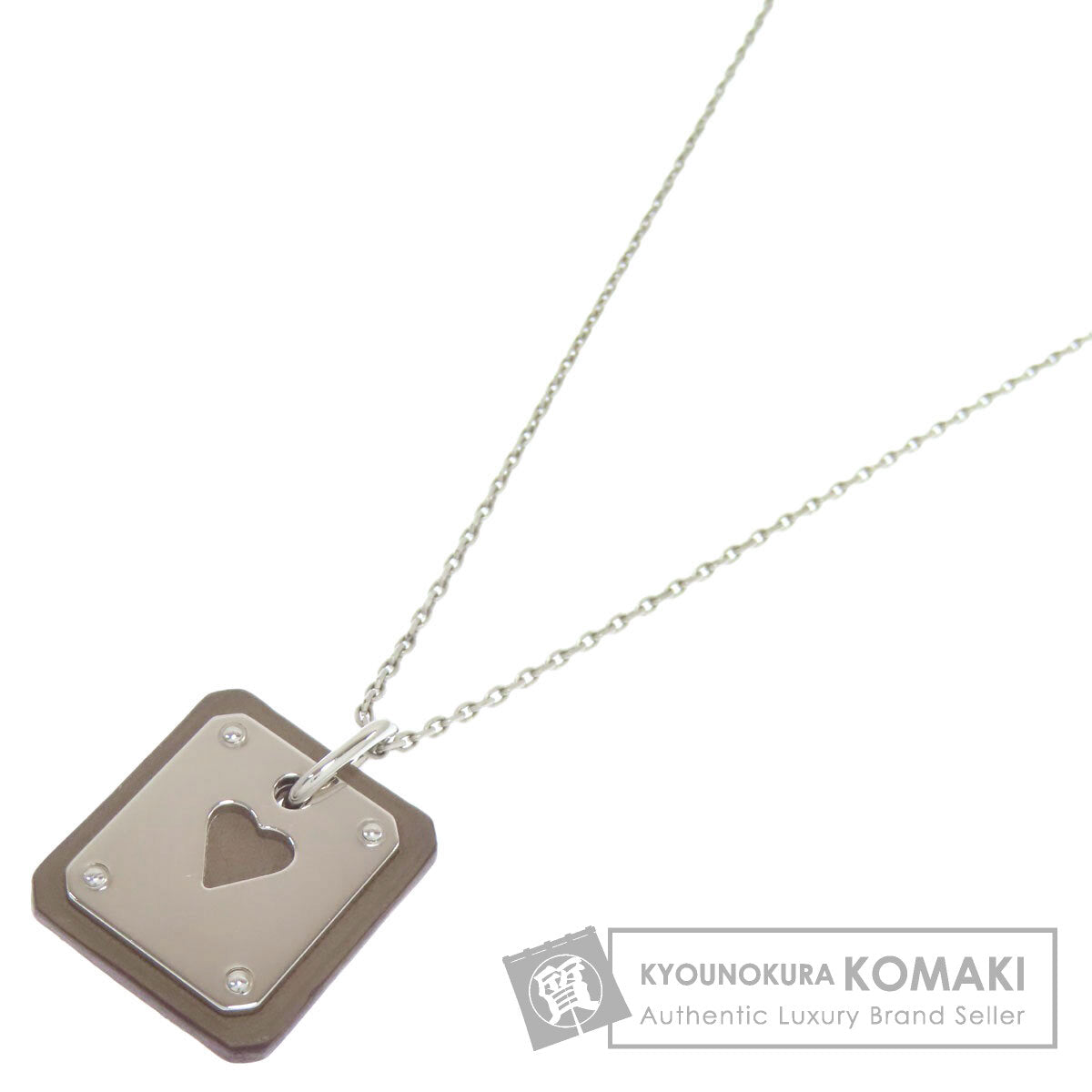 HERMES As Doucour PM Necklace Metal SwiftLadies [Used]