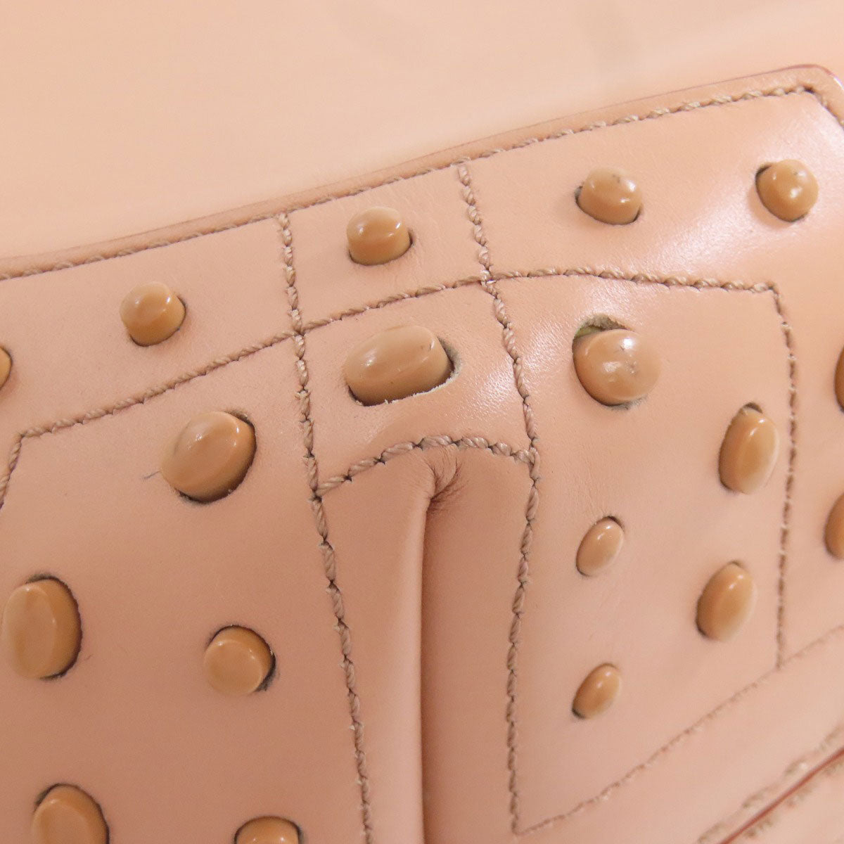 TODS Simple design Handbag Leather Ladies [Used]