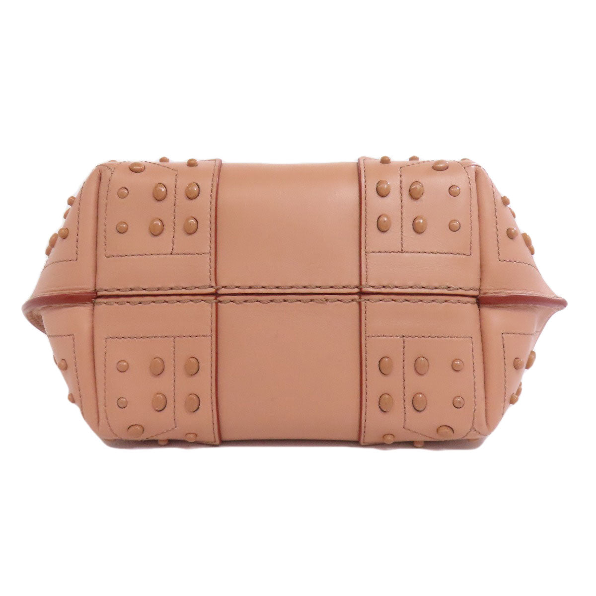 TODS Simple design Handbag Leather Ladies [Used]