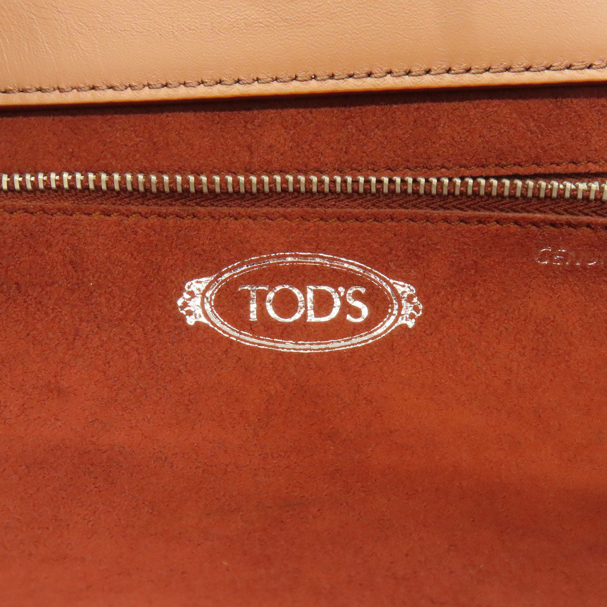 TODS Simple design Handbag Leather Ladies [Used]