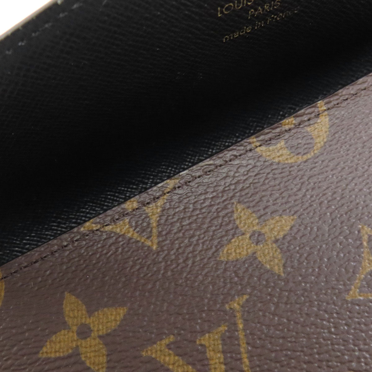 LOUIS VUITTON M80726 Portefeiulle Â· Sarah Long wallet (with coin pocket) Monogram Giant Ladies [Used]