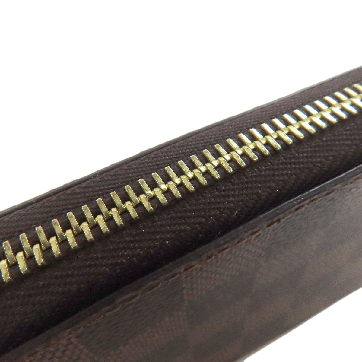 LOUIS VUITTON N41661 Zippy wallet Long wallet (with coin pocket) Damier canvas Ladies [Used]