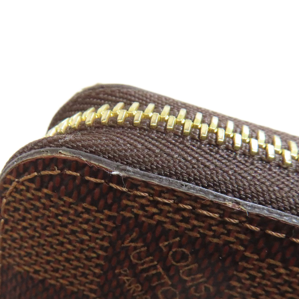 LOUIS VUITTON N41661 Zippy wallet Long wallet (with coin pocket) Damier canvas Ladies [Used]