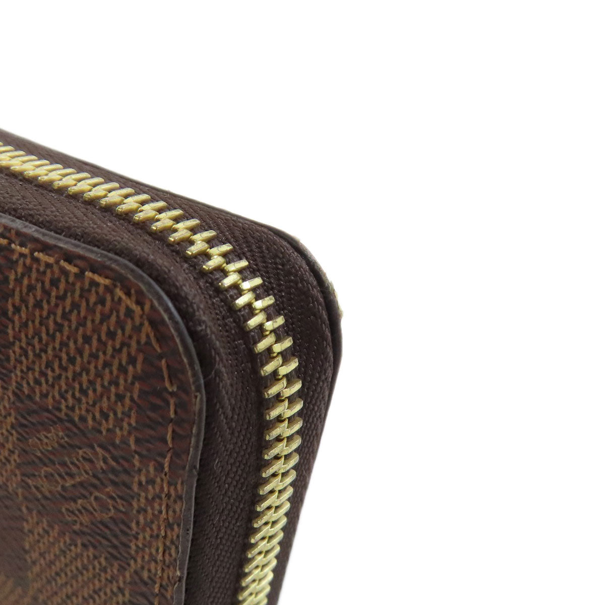 LOUIS VUITTON N41661 Zippy wallet Long wallet (with coin pocket) Damier canvas Ladies [Used]