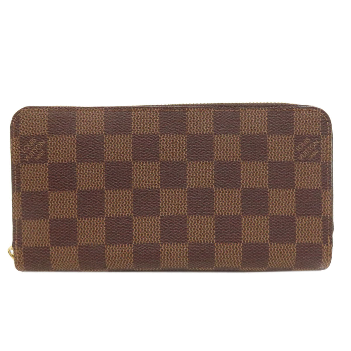 LOUIS VUITTON N41661 Zippy wallet Long wallet (with coin pocket) Damier canvas Ladies [Used]