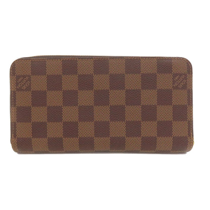 LOUIS VUITTON N41661 Zippy wallet Long wallet (with coin pocket) Damier canvas Ladies [Used]