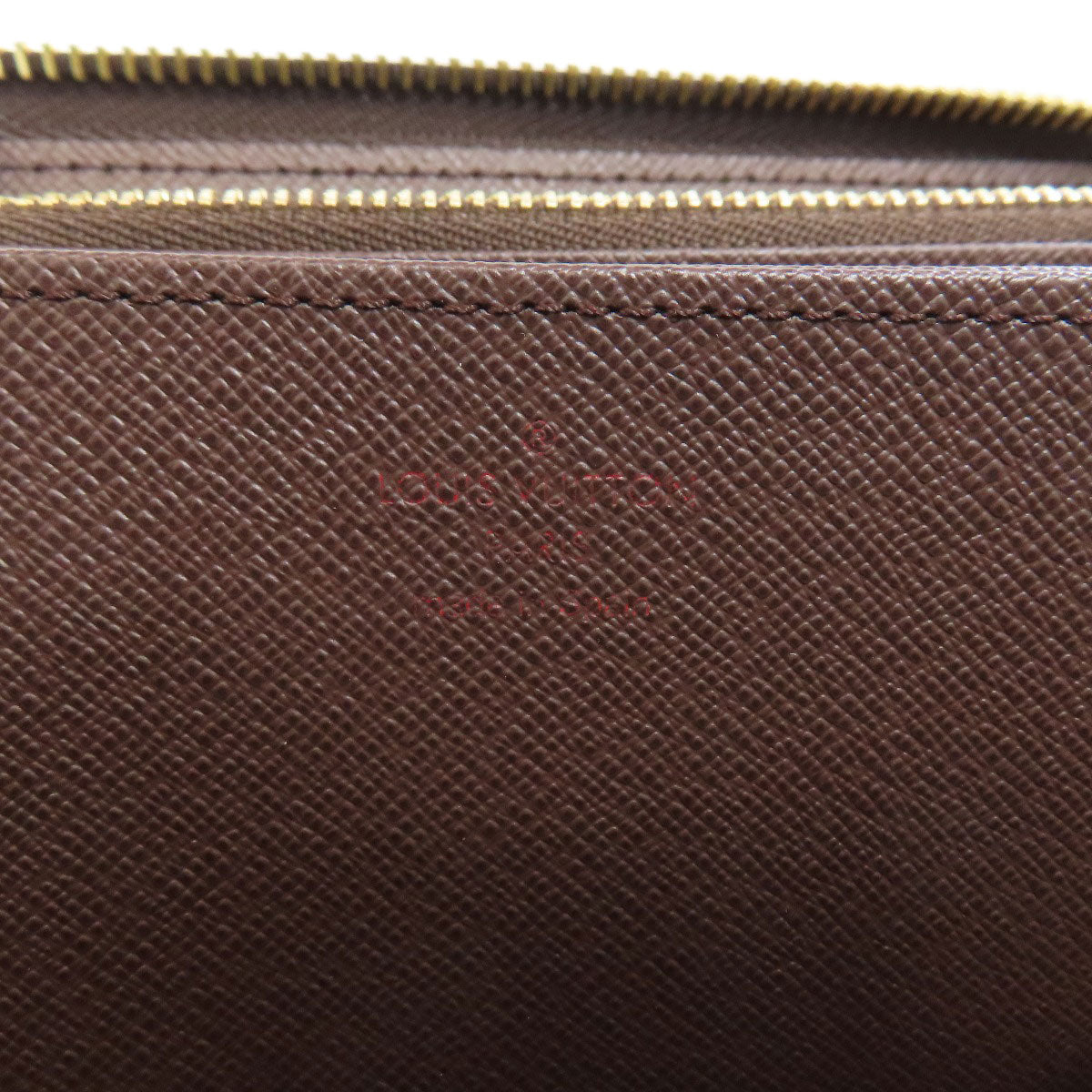 LOUIS VUITTON N41661 Zippy wallet Long wallet (with coin pocket) Damier canvas Ladies [Used]