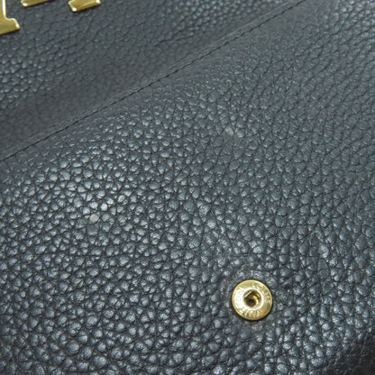 LOUIS VUITTON  M61248 Long wallet (with coin pocket) Portefeiulle ã» Capsines Taurillon Clemence Ladies