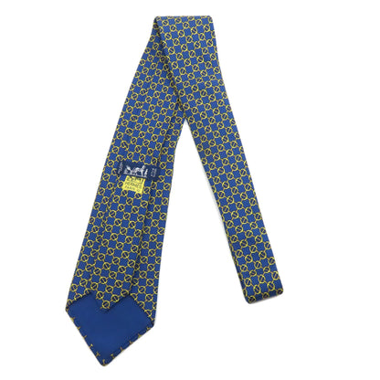 HERMES   tie Overall handle Silk mens