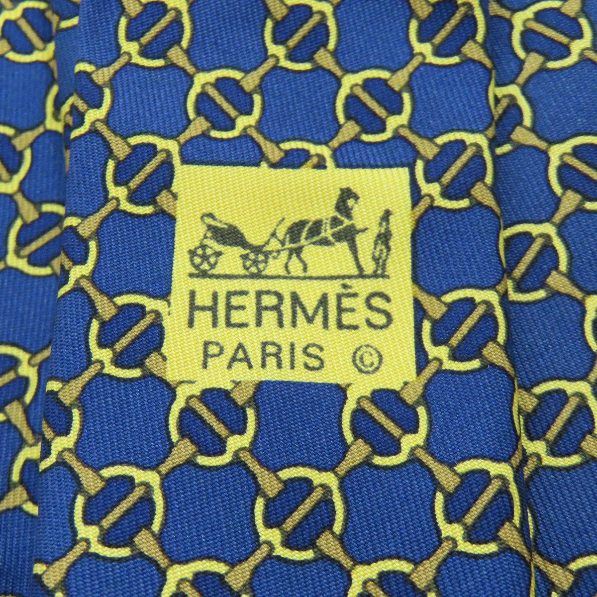 HERMES   tie Overall handle Silk mens