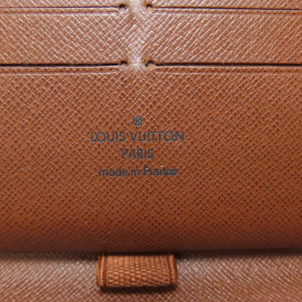 LOUIS VUITTON  M60002 Long wallet (with coin pocket) Zippy Organizer Monogram canvas mens