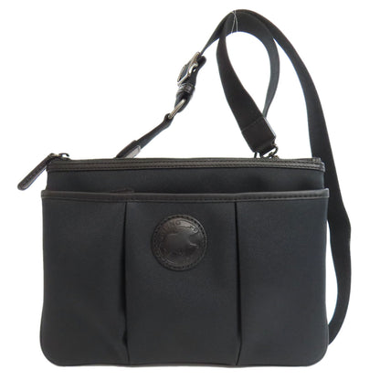 HUNTING WORLD logo Shoulder Bag Canvas Ladies [Used]