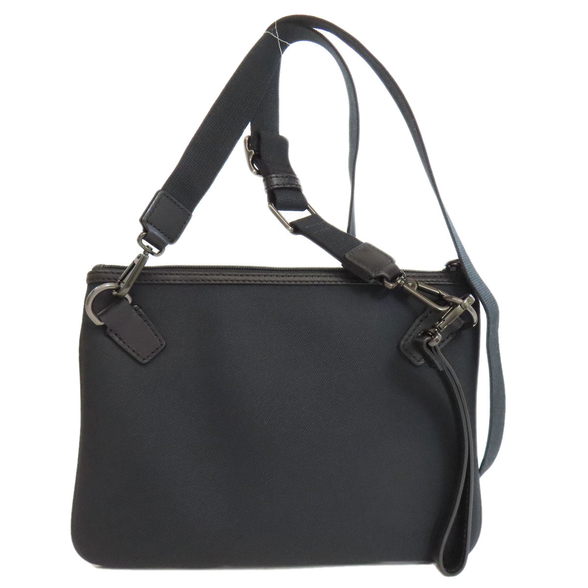 HUNTING WORLD logo Shoulder Bag Canvas Ladies [Used]