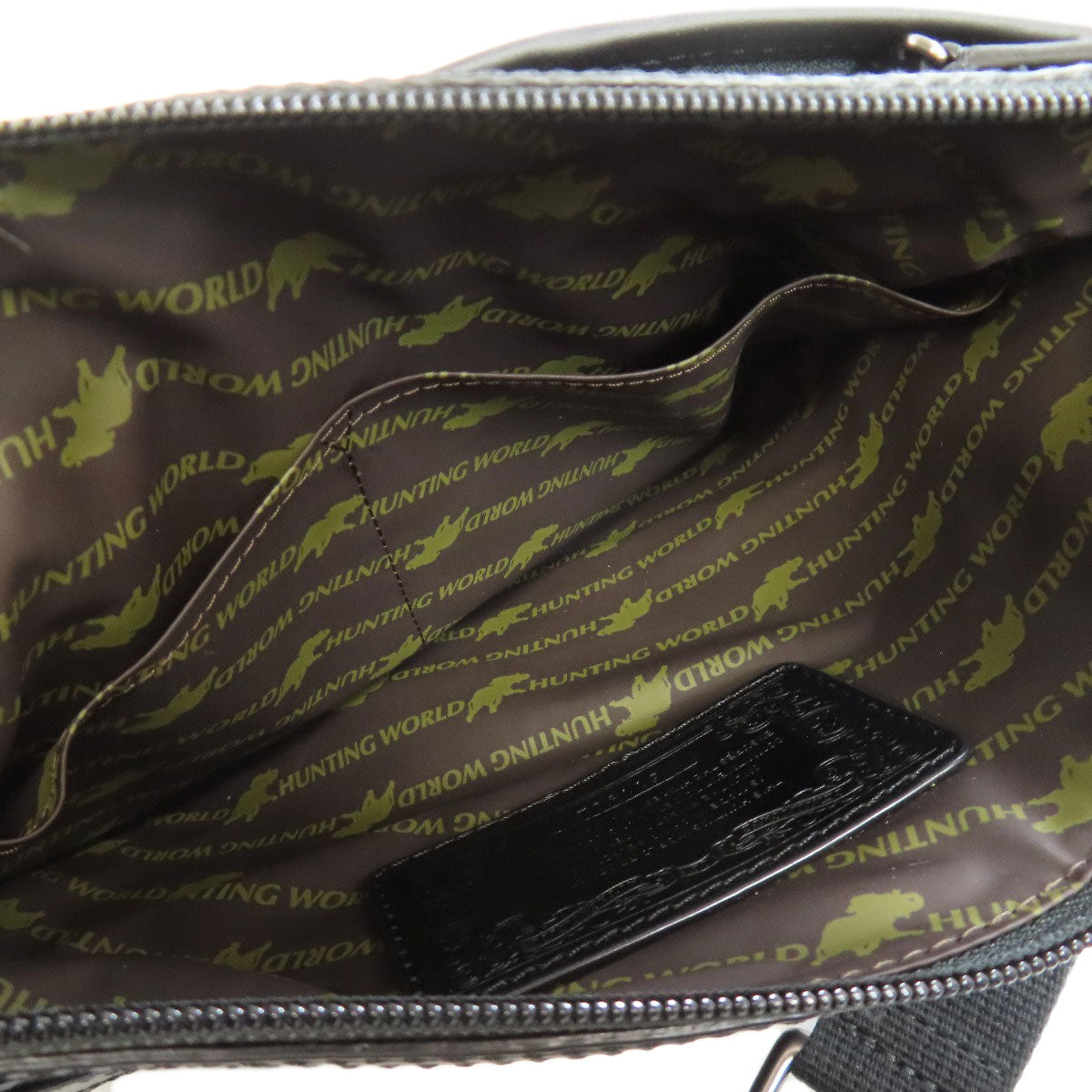 HUNTING WORLD logo Shoulder Bag Canvas Ladies [Used]