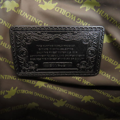 HUNTING WORLD logo Shoulder Bag Canvas Ladies [Used]