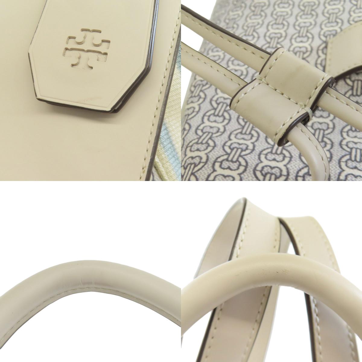 Tory Burch logo Backpack Â· Daypack PVC Ladies [Used]