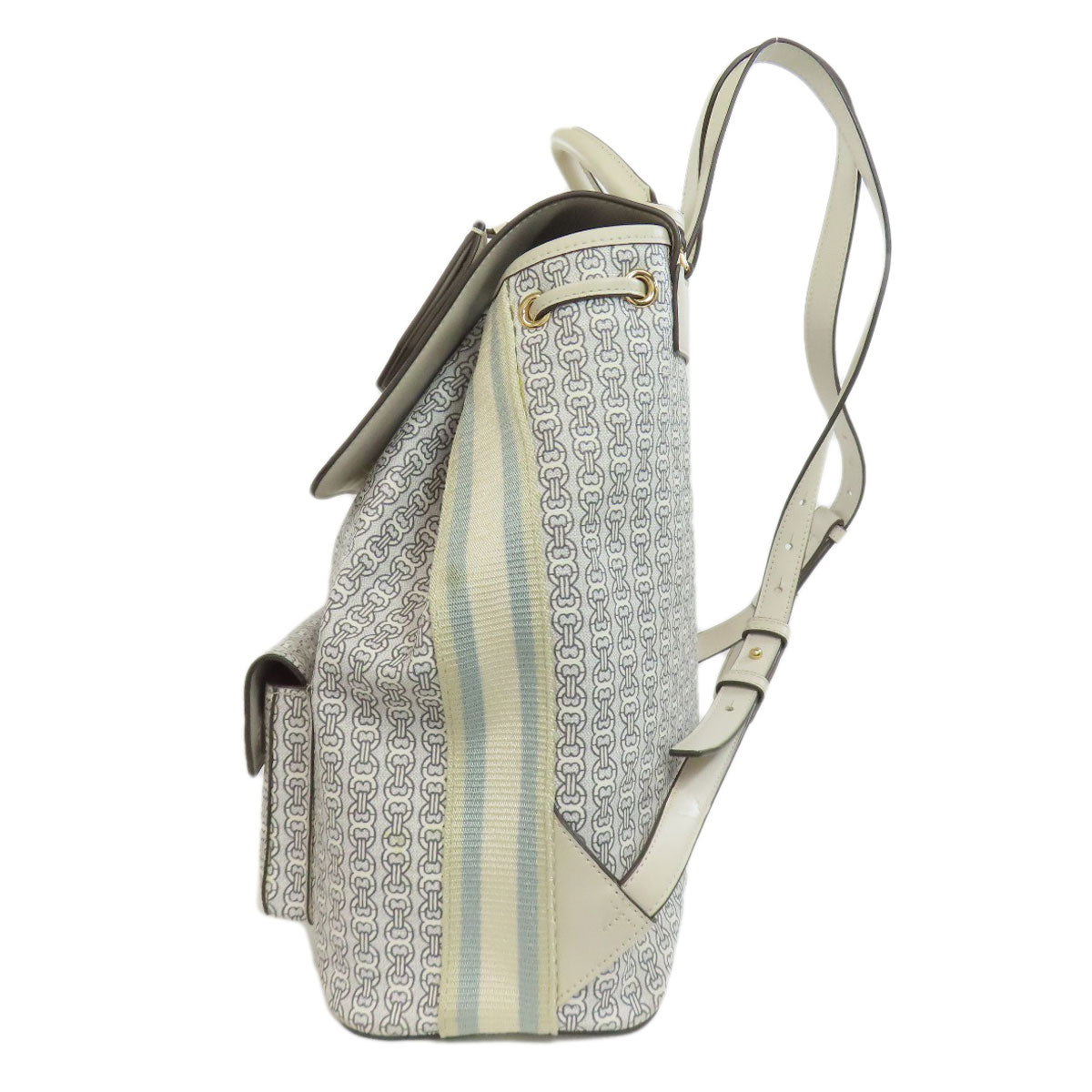 Tory Burch logo Backpack Â· Daypack PVC Ladies [Used]