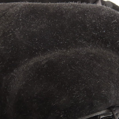 BALENCIAGA 340139 logo Backpack Â· Daypack Suede Ladies [Used]