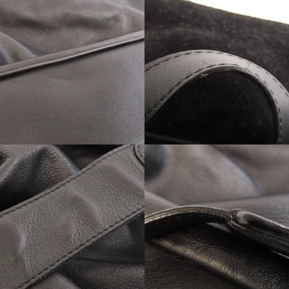 BALENCIAGA 340139 logo Backpack Â· Daypack Suede Ladies [Used]