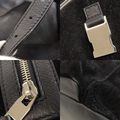 BALENCIAGA 340139 logo Backpack Â· Daypack Suede Ladies [Used]