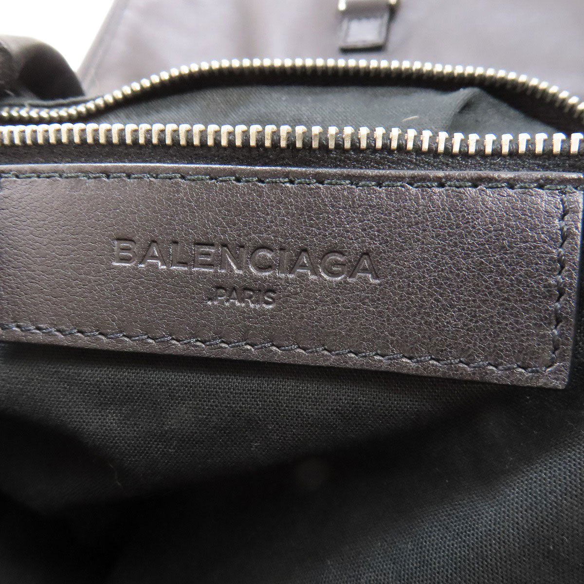 BALENCIAGA 340139 logo Backpack Â· Daypack Suede Ladies [Used]