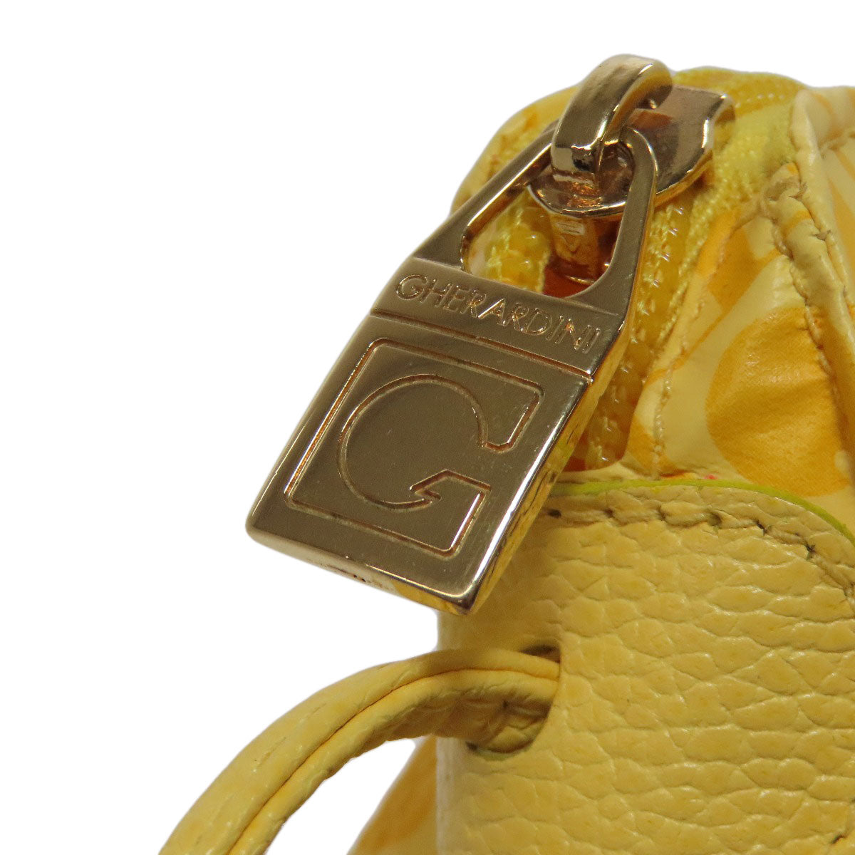 GHERARDINI Logo motif softy Shoulder Bag Polyester Polyurethane coatingLadies [Used]