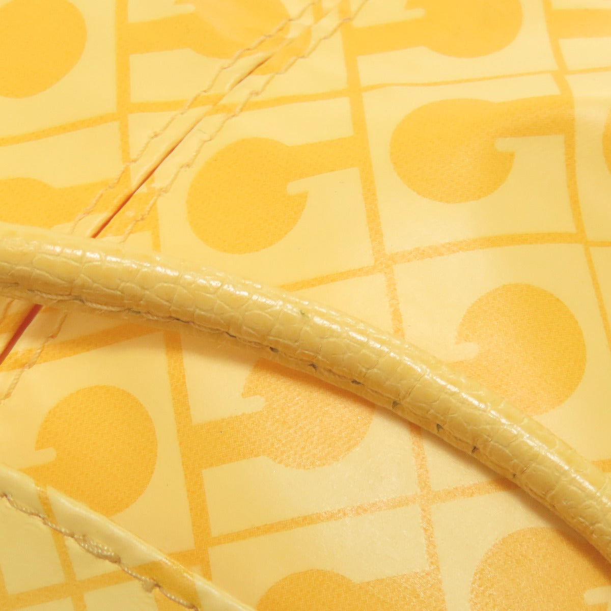 GHERARDINI Logo motif softy Shoulder Bag Polyester Polyurethane coatingLadies [Used]