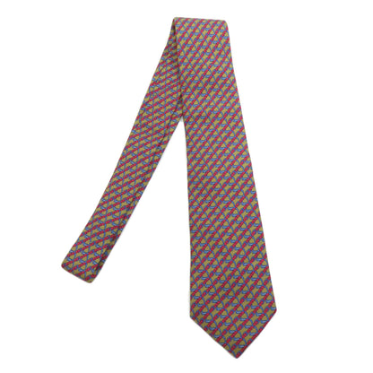 HERMES   tie All-over print belt Silk mens