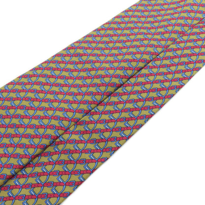 HERMES   tie All-over print belt Silk mens